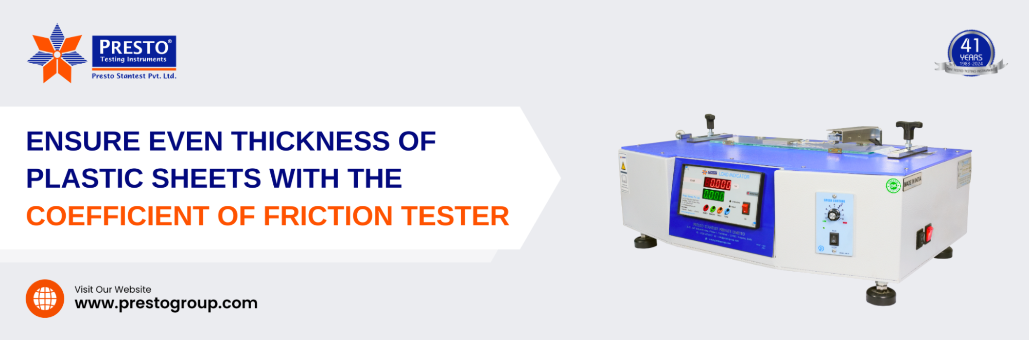 coefficient of friction tester