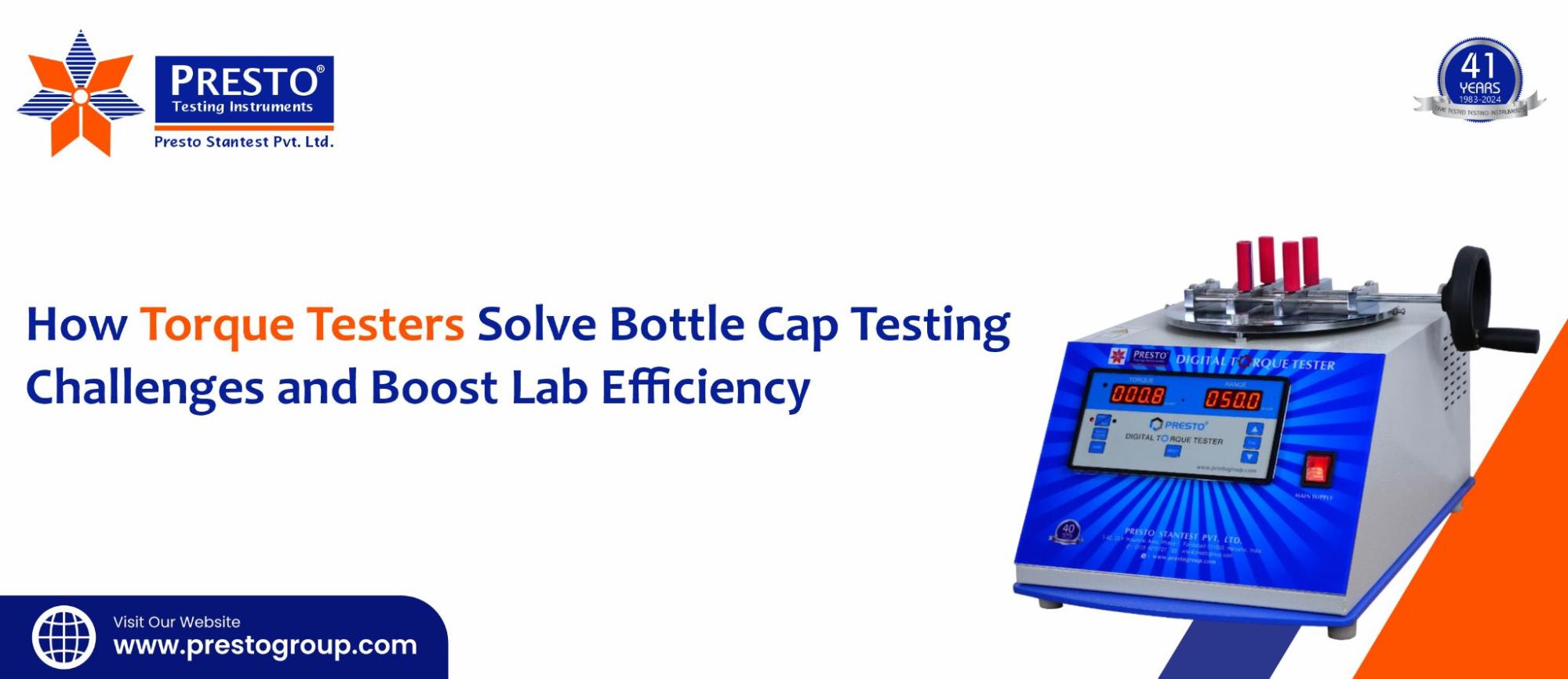 How Torque Testers Solve Bottle Cap Testing Challenges and Boost Lab Efficiency