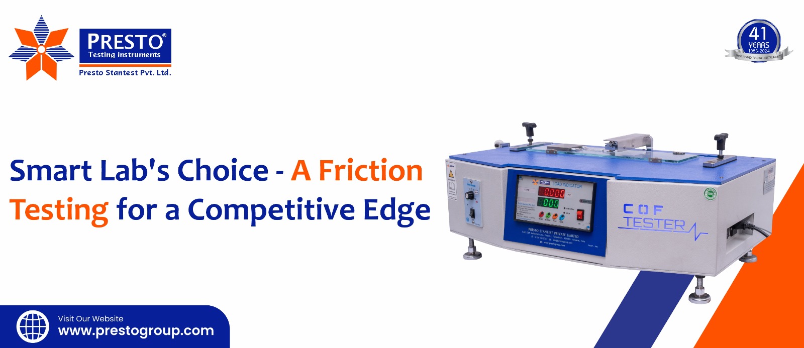 Smart Lab's Choice - A Friction Testing for a Competitive Edge