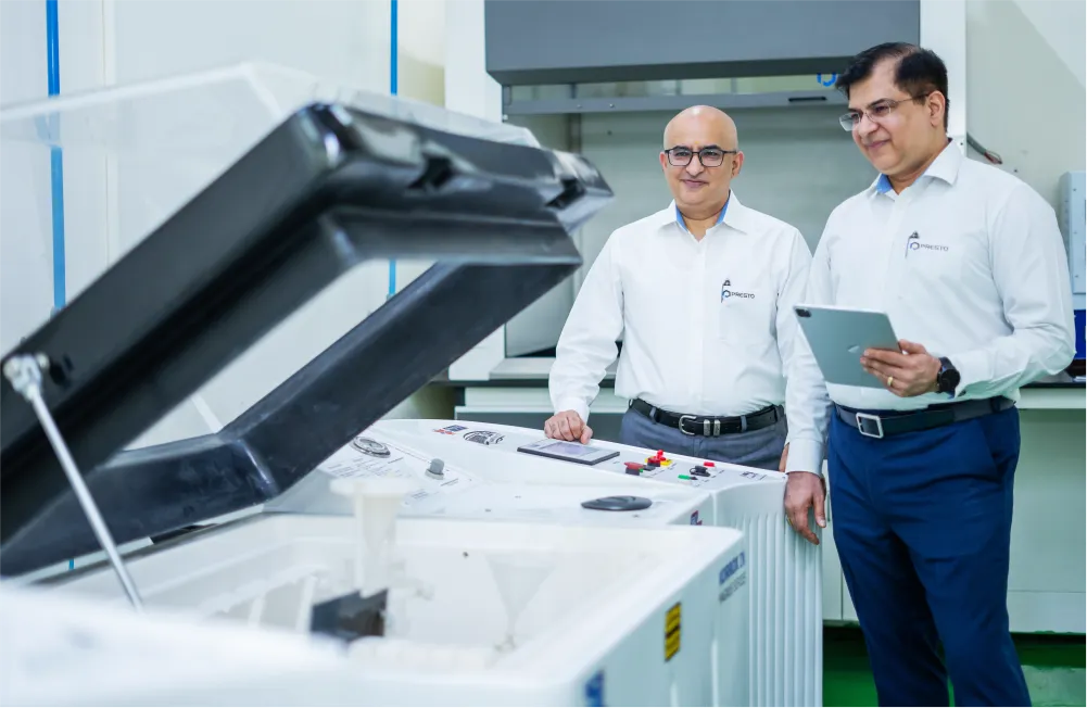 Background Image with Founders Using Salt Spray Chamber